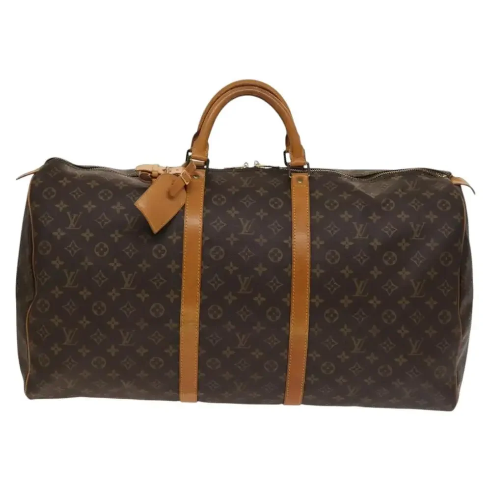 LOUIS VUITTON Monogram Keepall 60 Boston Bag M41422